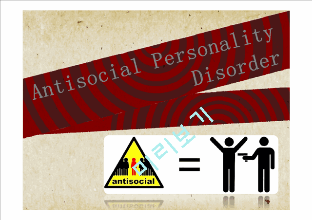 Antisocial Personality Disorder   (1 )